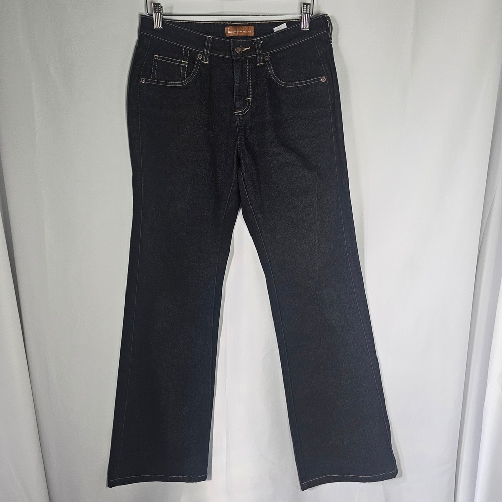 Lee Jeans Women's One True Fit‎ Dark Wash Denim Bootcut Jeans - Size 7/8 M